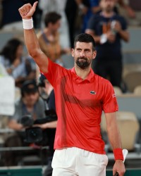 世俱杯买球-德约晋级法网16强后发文：在巴黎度过美好的夜晚，不只是在足球场上